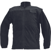 RANDWIK fleece jacket black