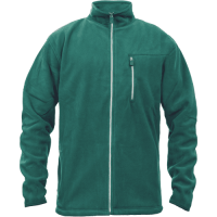 KARELA fleece jacket dark green
