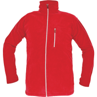 KARELA fleece jacket red
