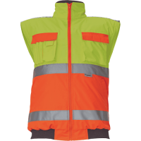 CLOVELLY pilot bunda HV žltá/oranžová