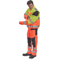 CLOVELLY pilot bunda HV žltá/oranžová