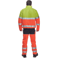 CLOVELLY pilot bunda HV žltá/oranžová