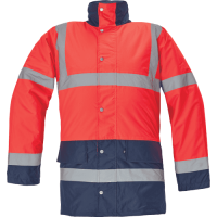 SEFTON jacket HV red/navy