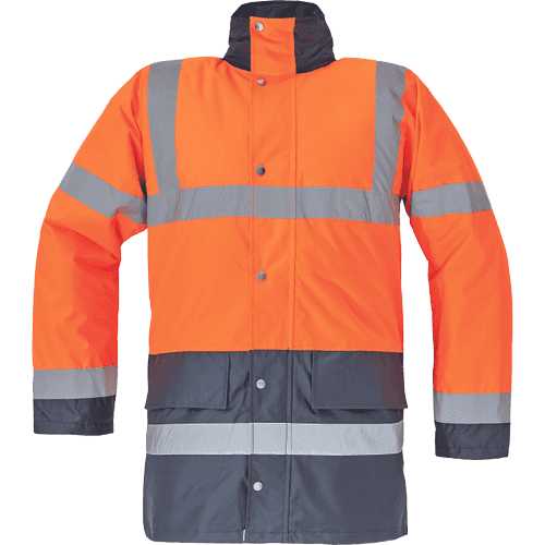 SEFTON jacket HV orange/navy