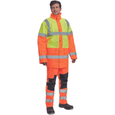 SEFTON bunda žlto/oranžová