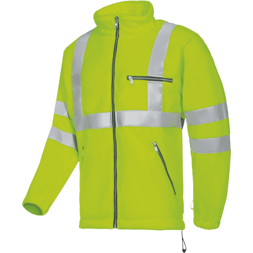REIMS HV fleece jacket yellow