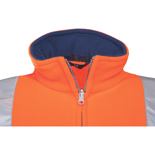 KINGLEY HV fleece jacket orange