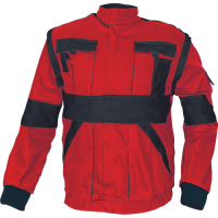MAX jacket 260 g/m2 red/black
