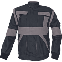 MAX jacket 260 g/m2 black/grey