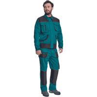 FF CARL BE-01-002 jacket green/black