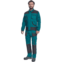 FF CARL BE-01-002 jacket green/black