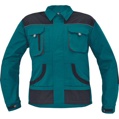 FF CARL BE-01-002 jacket green/black
