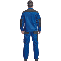 FF CARL BE-01-002 blúza kráľovská modrá/čierna