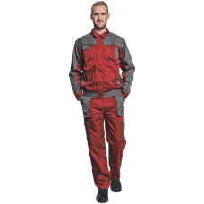 EVOLUTION(MAX EVO) jacket red/grey