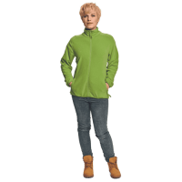 GOMTI mikina fleece dámska limetková