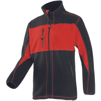 DURANGO men´s fleece jacket red/black
