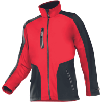 TORREON softshell jacket red/black