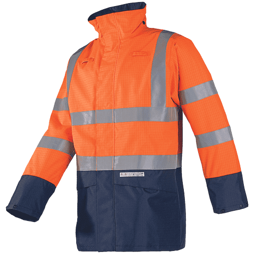 ELLISTON  jacket HV orange