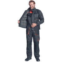 EMERTON zateplená blúza čierna