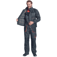 EMERTON FLANNEL jacket black