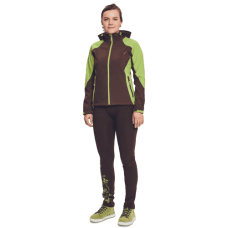 YOWIE SOFTSHELL jacket brown/green