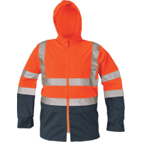 EPPING jacket HV orange/navy