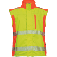 LATTON softsh.jacket HV yellow/orange