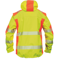 LATTON softsh.jacket HV yellow/orange