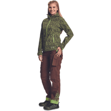 YOWIE print.soft. jacket brown/green