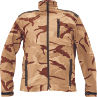 CRAMBE softsh.jacket grey camouflage