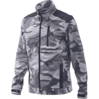 CRAMBE softsh.jacket grey camouflage