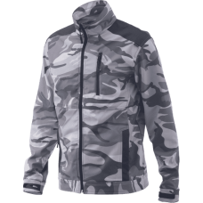 CRAMBE softsh.jacket beige camouflage