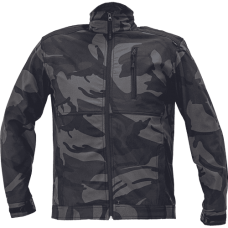 CRAMBE softsh.jacket beige camouflage