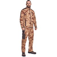 CRAMBE softsh.bunda béžová kamufláž