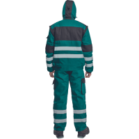 MAX WINTER RFLX blúza zelená/čierna