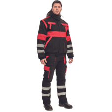 MAX WINTER RFLX jacket black/red