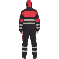 MAX WINTER RFLX jacket black/red