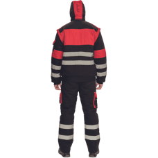 MAX WINTER RFLX jacket black/red