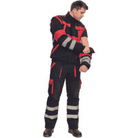 MAX WINTER RFLX jacket black/red