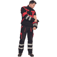 MAX WINTER RFLX jacket black/red