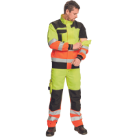 KNOXFIELD HV 290 bunda žltá/oranžová