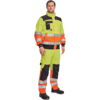 KNOXFIELD HV 290 bunda žltá/oranžová