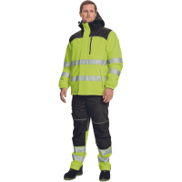 KNOXFIELD HV WINTER parka yellow