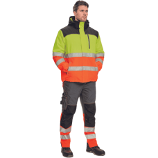 KNOXFIELD HV WINTER parka žltá/oranž.