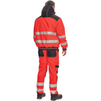 KNOXFIELD HV WINTER pilot bunda červená