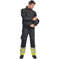 KNOXFIELD 275 blúza antracit/žltá