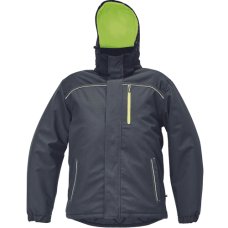 KNOXFIELD WINTER parka antracit/žltá