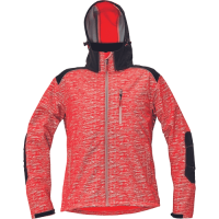 KNOXFIELD printed softshell red