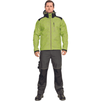 KNOXFIELD printed softshell yellow