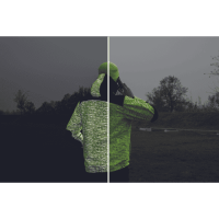 KNOXFIELD printed softshell yellow